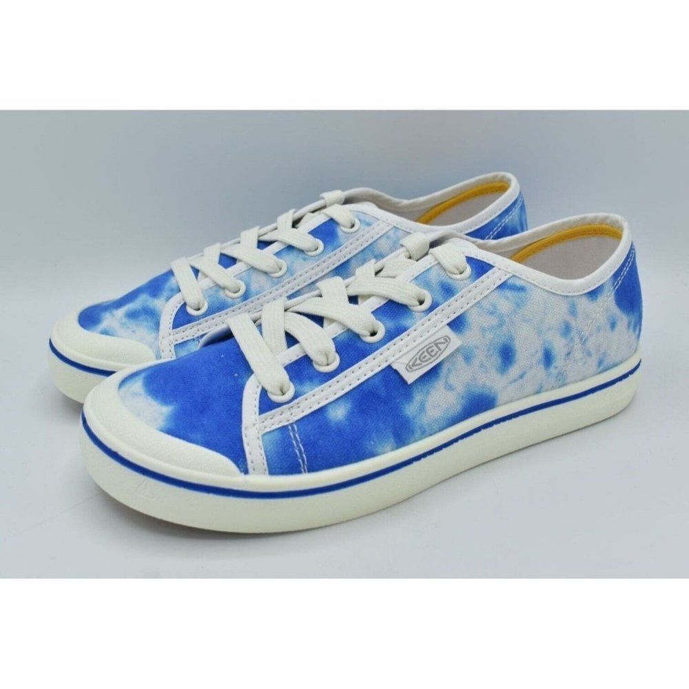 Keen Womens Size 7.5 Elsa Lite Blue White Casual Fashion Sneakers Shoes